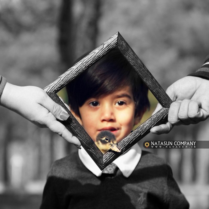 عکاسی کودکان در فضای باز